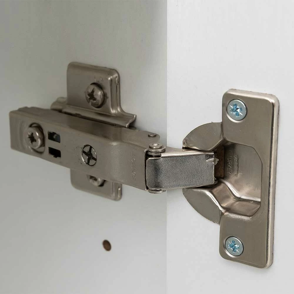 1-türiger Badezimmer Schrank In Glanz Weiß - Misrana 4 1-türiger Badezimmer Schrank In Glanz Weiß - Misrana – Bild 4