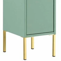 1-türiger Badschrank In Mintgrün & Gold - Aparcian -Noricas-shop 1 tueriger badschrank in mintgruen gold modernes design aparcian 02