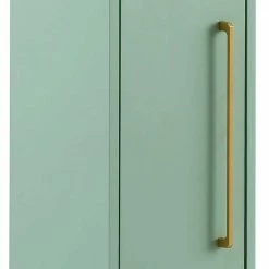 1-türiger Badschrank In Mintgrün & Gold - Aparcian -Noricas-shop 1 tueriger badschrank in mintgruen gold modernes design aparcian 03