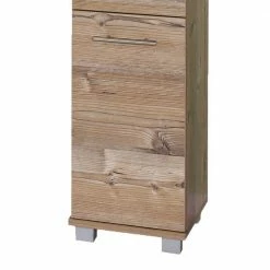 117 Cm Hoher Badchrank In Fichtefarben - Dilvonda -Noricas-shop 117 cm hoher badchrank in fichtefarben touchwood mit 2 tueren dilvonda 02