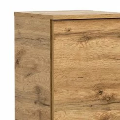 117 Cm Hoher Badschrank In Wildeiche Touchwood NB - Jessmi -Noricas-shop 117 cm hoher badschrank in wildeiche touchwood nb 2 tuerig mit metallgriffen jessmi 04