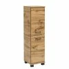 117 Cm Hoher Badschrank In Wildeiche Touchwood NB - Jessmi