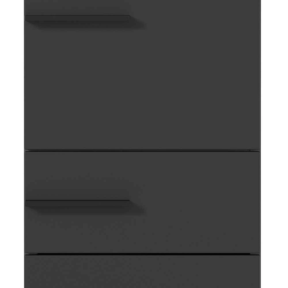 1,90 M Bad Hochschrank In Dunkelgrau - Lucrino 4 1,90 M Bad Hochschrank In Dunkelgrau - Lucrino – Bild 4