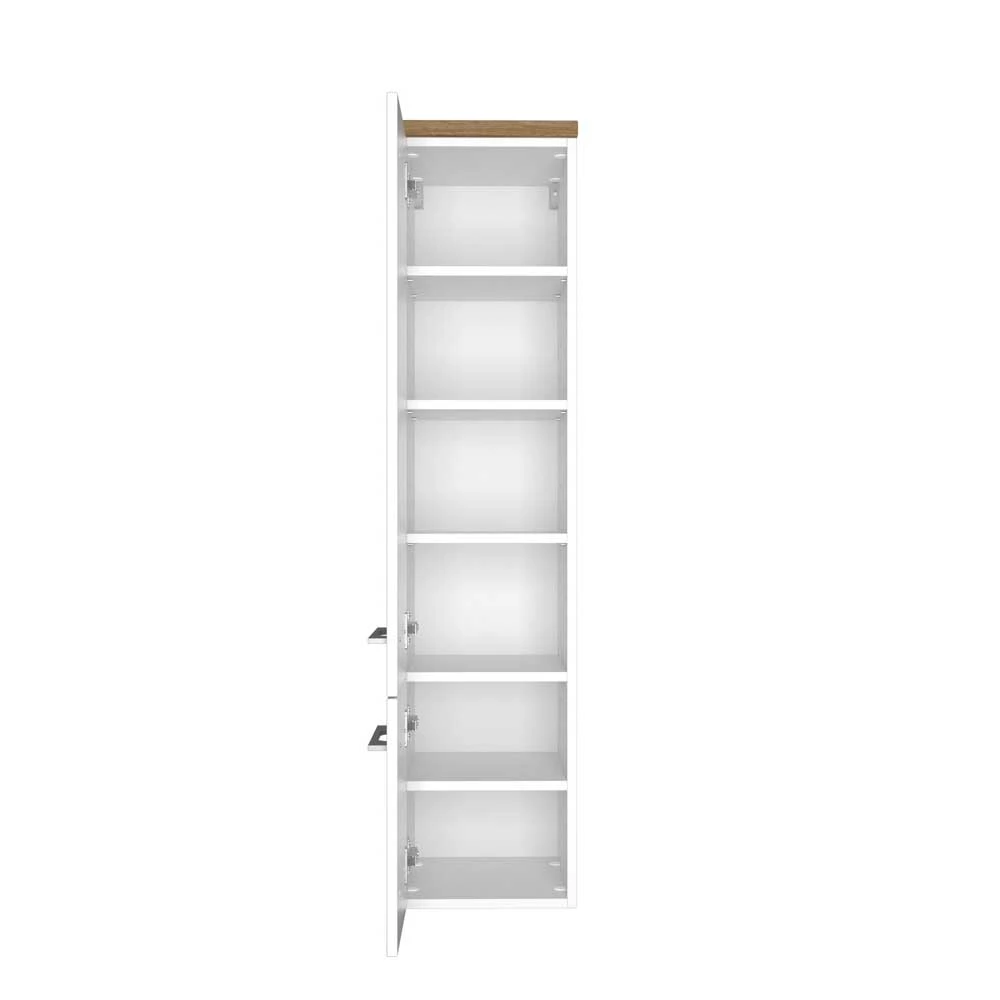 130 Cm Hoher Badschrank Für Wandmontage - Enwicos 5 130 Cm Hoher Badschrank Für Wandmontage - Enwicos – Bild 5