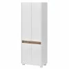 165cm Hoher 4-türiger Badschrank In Weiß - Etravia