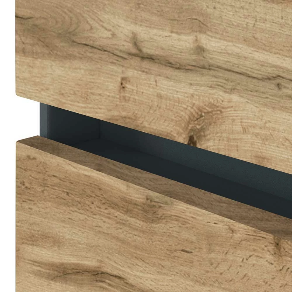 185x40x35 Bad Hochschrank In Dekor Wildeiche - Endely 5 185x40x35 Bad Hochschrank In Dekor Wildeiche - Endely – Bild 5