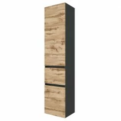 185x40x35 Bad Hochschrank In Dekor Wildeiche - Endely