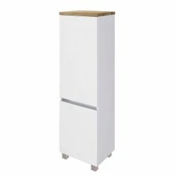 2-türiger Badezimmerschrank 40x130x35cm - Misbonas