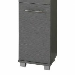 2-türiger Midischrank In Touchwood Grau - Invicalo -Noricas-shop 2 tueriger midischrank in touchwood grau fuer badezimmer 31x117x33 invicalo 03