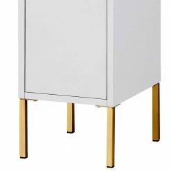 25x155x30 Bad Hochschrank In Weiß & Gold - Nuszaleva 9 25x155x30 Bad Hochschrank In Weiß & Gold - Nuszaleva -Noricas-shop 25x155x30 bad hochschrank in weiss gold mit tuer nuszaleva 03