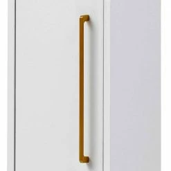 25x155x30 Bad Hochschrank In Weiß & Gold - Nuszaleva 10 25x155x30 Bad Hochschrank In Weiß & Gold - Nuszaleva -Noricas-shop 25x155x30 bad hochschrank in weiss gold mit tuer nuszaleva 04