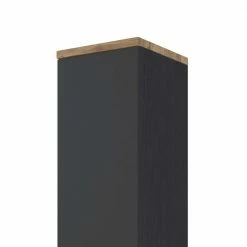 30x130 Cm Badezimmer Schrank Für Wand - Estregos -Noricas-shop 30x130 cm badezimmer schrank fuer wand montage in grau wildeiche estregos 03