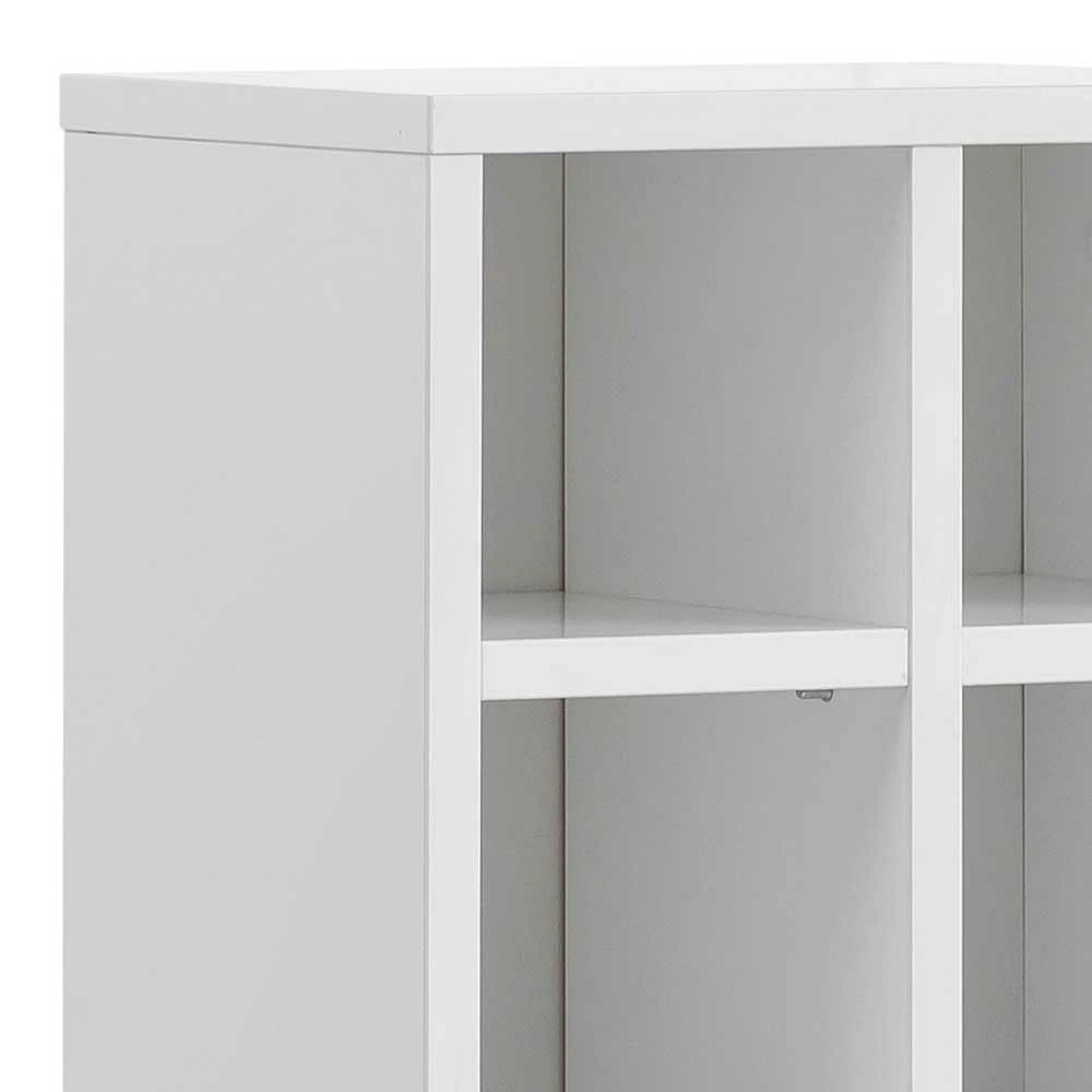 30x131x22 Badschrank In Weiß & Gold - Nuszaleva I 4 30x131x22 Badschrank In Weiß & Gold - Nuszaleva I – Bild 4
