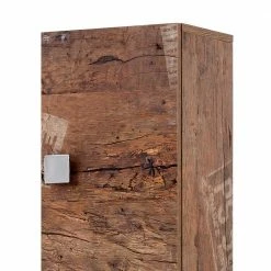 30x168x23 Badezimmer Hochschrank 3-türig - Arolina -Noricas-shop 30x168x23 badezimmer hochschrank 3 tuerig mit design holz dekor eiche arolina 04