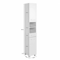 30x180x35 Bad Hochschrank Mit Wildeiche Front - Ishes 11 30x180x35 Bad Hochschrank Mit Wildeiche Front - Ishes -Noricas-shop 30x180x35 bad hochschrank mit wildeiche front korpus dunkelgrau ishes 05