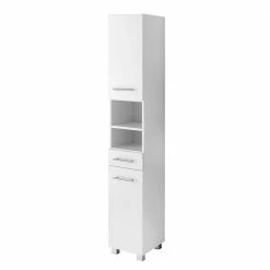 30x185x35 Hochglanz Seitenschrank Fürs Bad - Vohdan