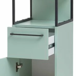 31x113x34 Badschrank In Mint Grün Aus Stahl - Esdrus 10 31x113x34 Badschrank In Mint Grün Aus Stahl - Esdrus -Noricas-shop 31x113x34 badschrank in mint gruen aus stahl mit tuer schublade fach esdrus 04