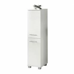 31x117 Cm Badezimmer Schrank Mit 2 Türen - Amassa