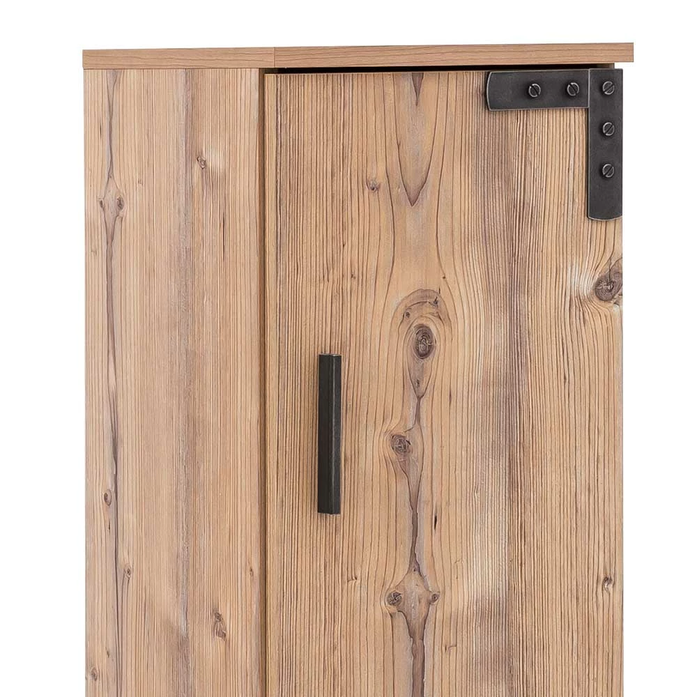 31x117x33 Badschrank In Fichte Grau Dekor - Dadros I 6 31x117x33 Badschrank In Fichte Grau Dekor - Dadros I – Bild 6