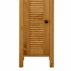 33x170x30 Bad Schrank Mit 3 Offenen Fächern & Tür - Zavieca -Noricas-shop 33x170x30 bad schrank mit 3 offenen faechern tuer aus kiefer landhaus zavieca 05