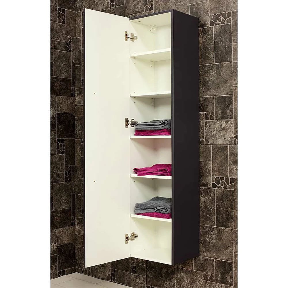 35x150x30 Bad Hängeschrank Mit 5 Böden - Vingos 3 35x150x30 Bad Hängeschrank Mit 5 Böden - Vingos – Bild 3