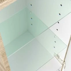 36x120x36 Badschrank Zum Hängen In Holzoptik - Osdrav -Noricas-shop 36x120x36 badschrank zum haengen in holzoptik eiche hell osdrav 05