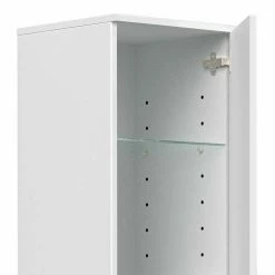 36x120x36cm Hochglänzender Badschrank Für Wandmontage - Velika 10 36x120x36cm Hochglänzender Badschrank Für Wandmontage - Velika -Noricas-shop 36x120x36cm hochglaenzender badschrank fuer wandmontage in weiss modern velika 04