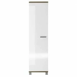 38x140x32 Bad Hochschrank Hängend Oder Stehend - Trinkov -Noricas-shop 38x140x32 bad hochschrank haengend oder stehend in weiss hg eiche trinkov 03