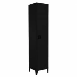 38x180x38 1-türiger Metallspind In Schwarz - Trio