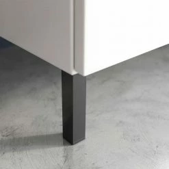 39x119x35 Cm Badschrank Mit Zwei Schubladen - Sudessa -Noricas-shop 39x119x35 cm badschrank mit zwei schubladen selbsteinzug tuer in weiss sudessa 04