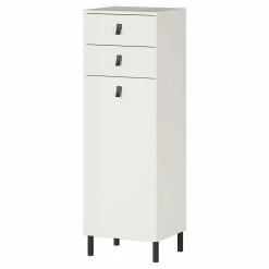 39x119x35 Cm Badschrank Mit Zwei Schubladen - Sudessa