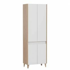 4-türiger Badezimmer Hochschrank 57x170x33 Cm - Sistin