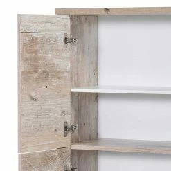 4-türiges Bad Highboard In Eiche Grau - Merit 11 4-türiges Bad Highboard In Eiche Grau - Merit -Noricas-shop 4 tueriges bad highboard in eiche grau touchwood 64x119x34 merit 05