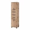 40x164 Badschrank Mit 3 Schubladen - Iskro