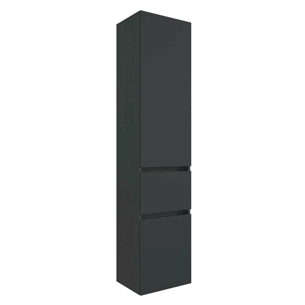 40x185 Cm Bad Hochschrank In Grau - Cathyl 2 40x185 Cm Bad Hochschrank In Grau - Cathyl – Bild 2