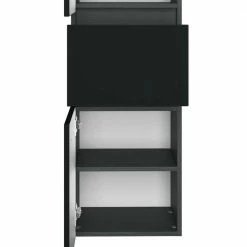 40x185 Cm Bad Hochschrank In Grau - Cathyl 8 40x185 Cm Bad Hochschrank In Grau - Cathyl -Noricas-shop 40x185 cm bad hochschrank in grau fuer stand und wandmontage cathyl 03