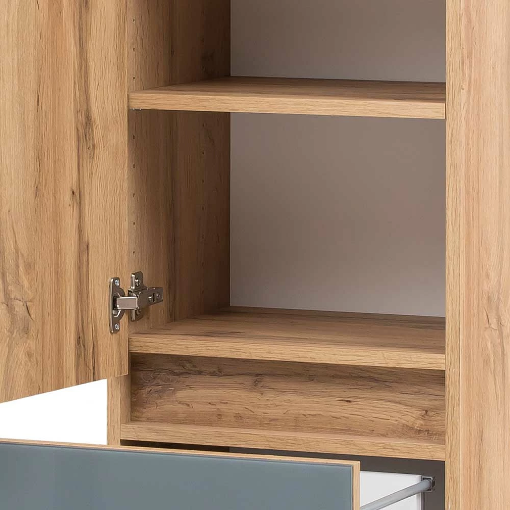 40x185x35 Bad Hochschrank Stehend Oder Hängend - Anviletca 6 40x185x35 Bad Hochschrank Stehend Oder Hängend - Anviletca – Bild 6