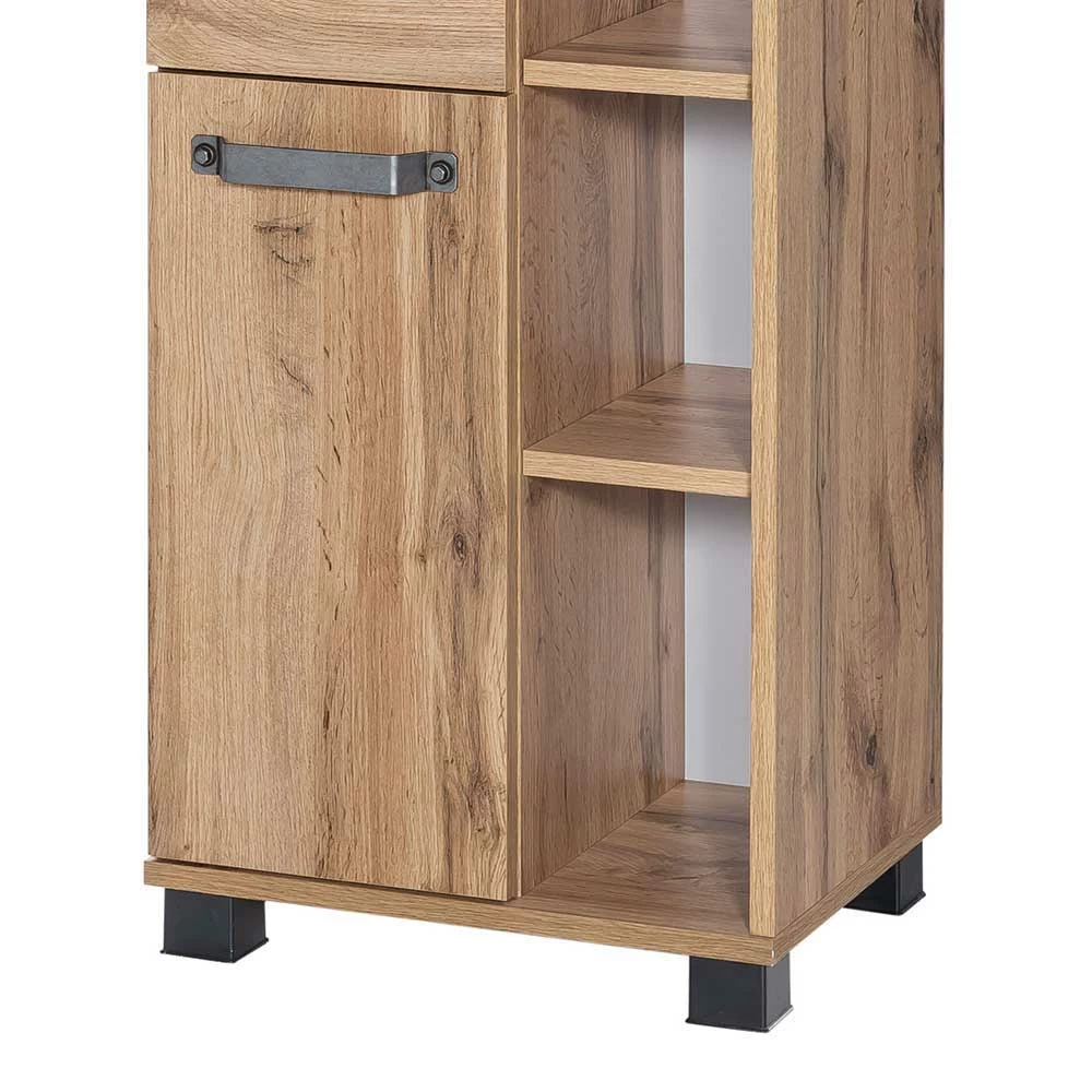 42x164cm Bad-Hochschrank Mit Regal - Iskro 4 42x164cm Bad-Hochschrank Mit Regal - Iskro – Bild 4