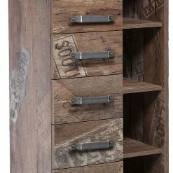 42x164x32 Badschrank In Eiche Dunkel - Fleminos 8 42x164x32 Badschrank In Eiche Dunkel - Fleminos -Noricas-shop 42x164x32 badschrank in eiche dunkel mit viel stauraum fleminos 03
