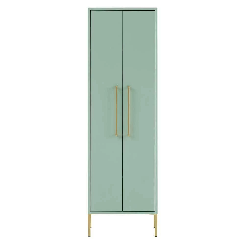 47x155x30 Badschrank Mit Doppeltür In Mint & Gold - Aparcian 2 47x155x30 Badschrank Mit Doppeltür In Mint & Gold - Aparcian – Bild 2