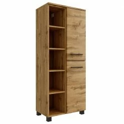 55x135x35 Badezimmer Midischrank In Wildeiche NB - Arazony 11 55x135x35 Badezimmer Midischrank In Wildeiche NB - Arazony -Noricas-shop 55x135x35 badezimmer midischrank in wildeiche nb mit zwei tueren fuenf faechern arazony 05