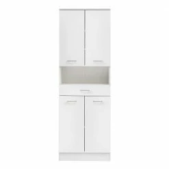 60cm Breiter Bad Hochschrank Mit Vier Türen - Metrioa 8 60cm Breiter Bad Hochschrank Mit Vier Türen - Metrioa -Noricas-shop 60cm breiter bad hochschrank mit vier tueren schublade fach in weiss metrioa 02