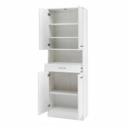 60cm Breiter Bad Hochschrank Mit Vier Türen - Metrioa 9 60cm Breiter Bad Hochschrank Mit Vier Türen - Metrioa -Noricas-shop 60cm breiter bad hochschrank mit vier tueren schublade fach in weiss metrioa 03