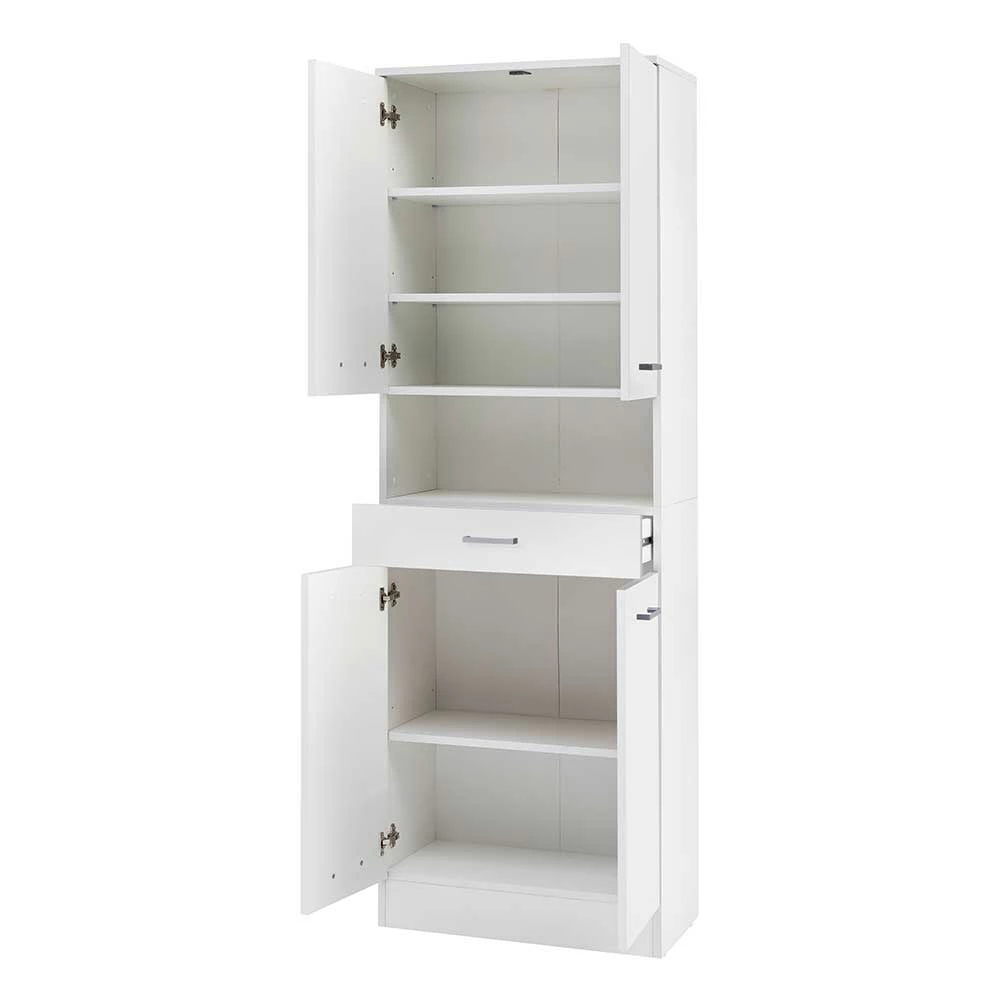 60cm Breiter Bad Hochschrank Mit Vier Türen - Metrioa 4 60cm Breiter Bad Hochschrank Mit Vier Türen - Metrioa – Bild 4