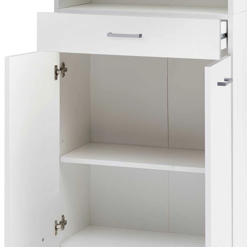 60cm Breiter Bad Hochschrank Mit Vier Türen - Metrioa 5 60cm Breiter Bad Hochschrank Mit Vier Türen - Metrioa – Bild 5