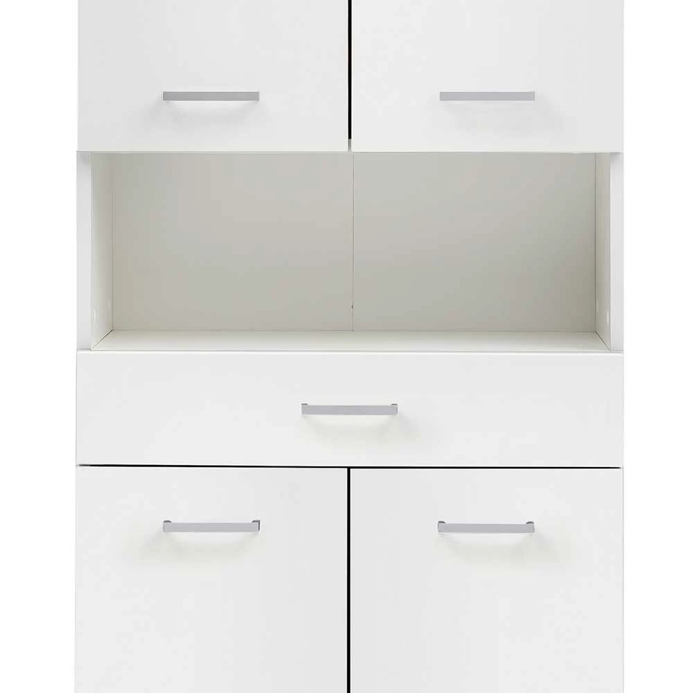 60cm Breiter Bad Hochschrank Mit Vier Türen - Metrioa 6 60cm Breiter Bad Hochschrank Mit Vier Türen - Metrioa – Bild 6