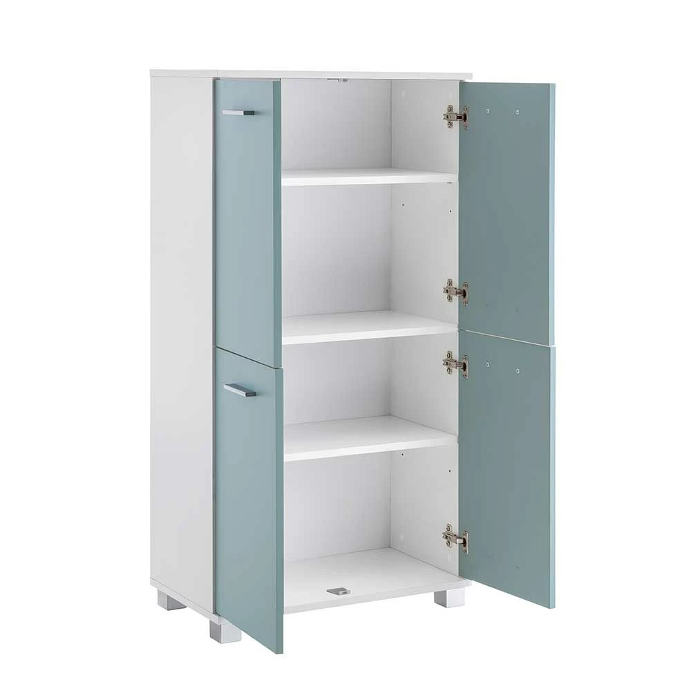 60x117 Cm Wohnraum Schrank 4-türig - Nondro 4 60x117 Cm Wohnraum Schrank 4-türig - Nondro – Bild 4