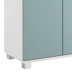 60x117 Cm Wohnraum Schrank 4-türig - Nondro 10 60x117 Cm Wohnraum Schrank 4-türig - Nondro -Noricas-shop 60x117 cm wohnraum schrank 4 tuerig in weiss hellblau nondro 04