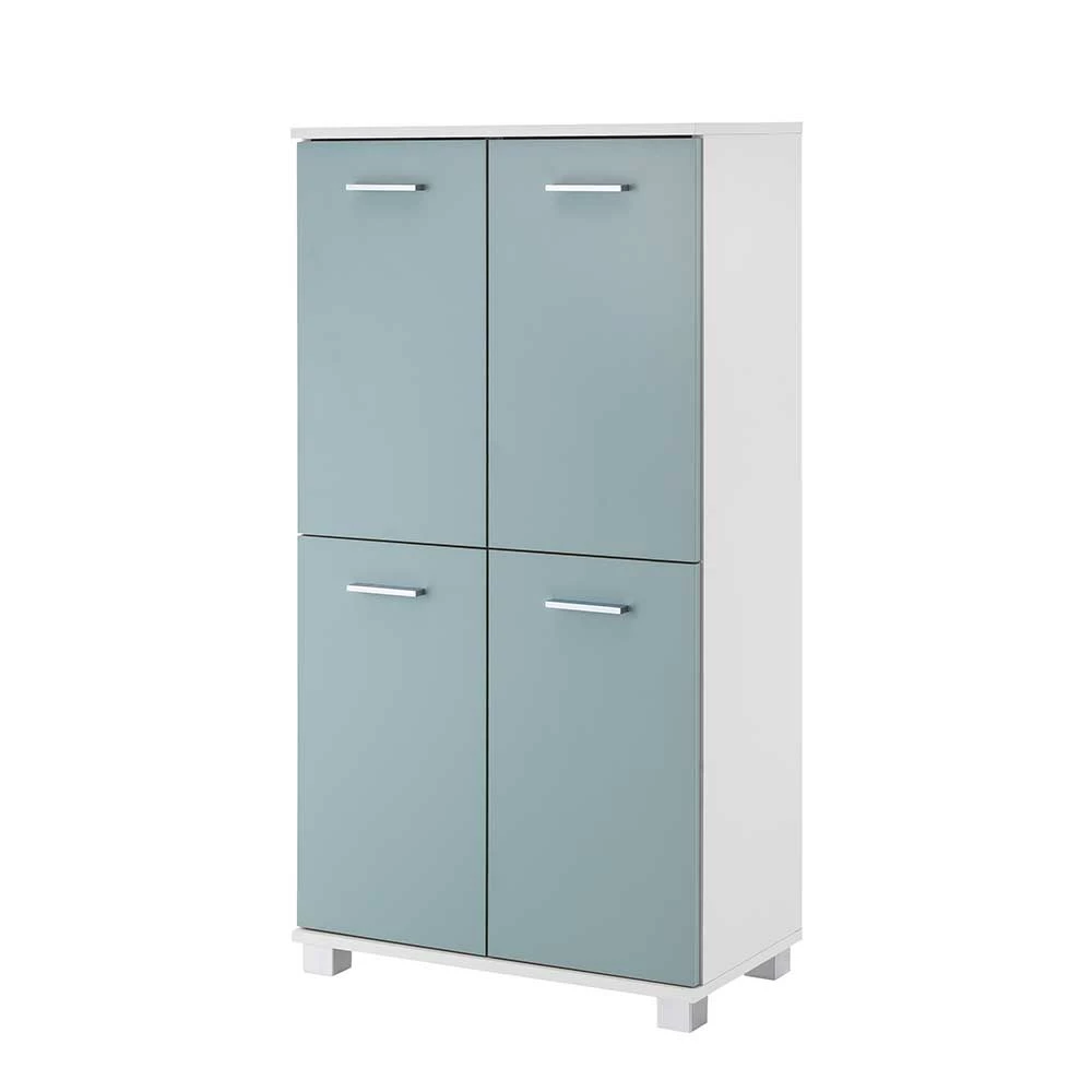 60x117 Cm Wohnraum Schrank 4-türig - Nondro 1 60x117 Cm Wohnraum Schrank 4-türig - Nondro