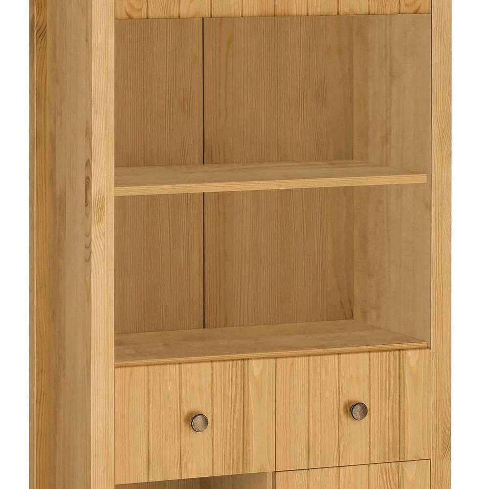 60x175x30 Bad Hochschrank Aus Holz Kiefer - Akzinad 4 60x175x30 Bad Hochschrank Aus Holz Kiefer - Akzinad – Bild 4